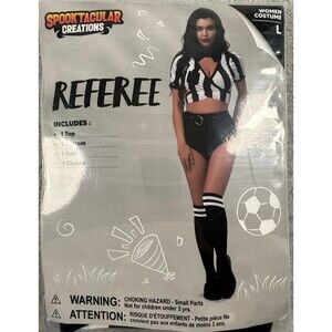 Sexy Costume Referee Football Basketball Spooktacular Creations Adult Large